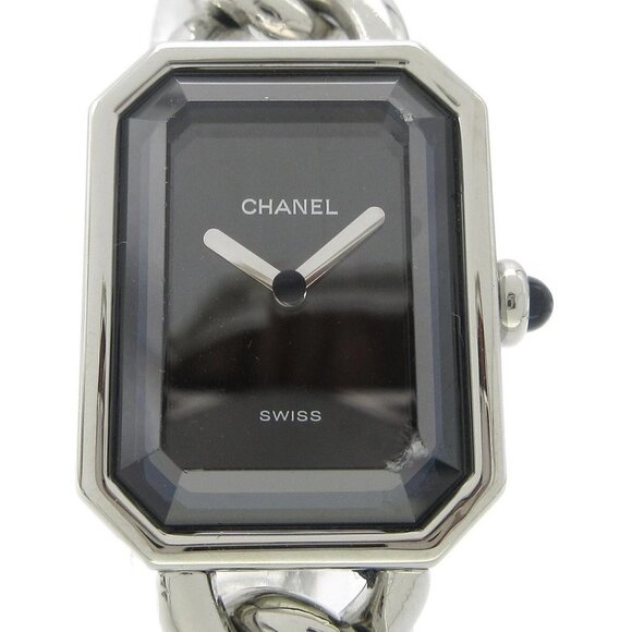 Chanel Premiere Ladies Quartz Watch #L V.M.63364 Silver Stainless Steel 57987 main image 12